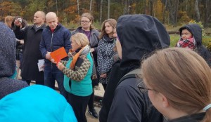 Die Nachbarin von Selma Wijnberg, die einzige niederländische Überlebende von Sobibór.