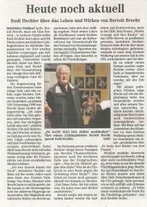 Aus: "Freitags-Anzeiger" vom 24. September 2015