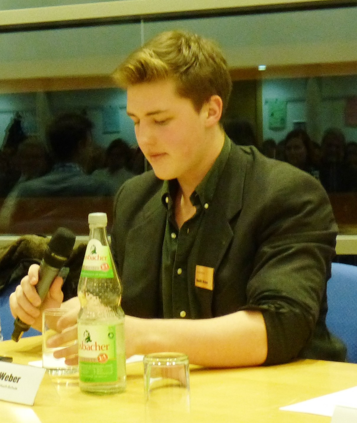 Henrik Weber, 17 J., Schüler der Ricarda-Huch-Schule, Dreieich