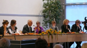 Stephane Hessel, Mit-Unterzeichner der UNO-Menschenrechtserklärung 1948, zu Gast bei der Margit-Horvath-Stiftung, 2009.