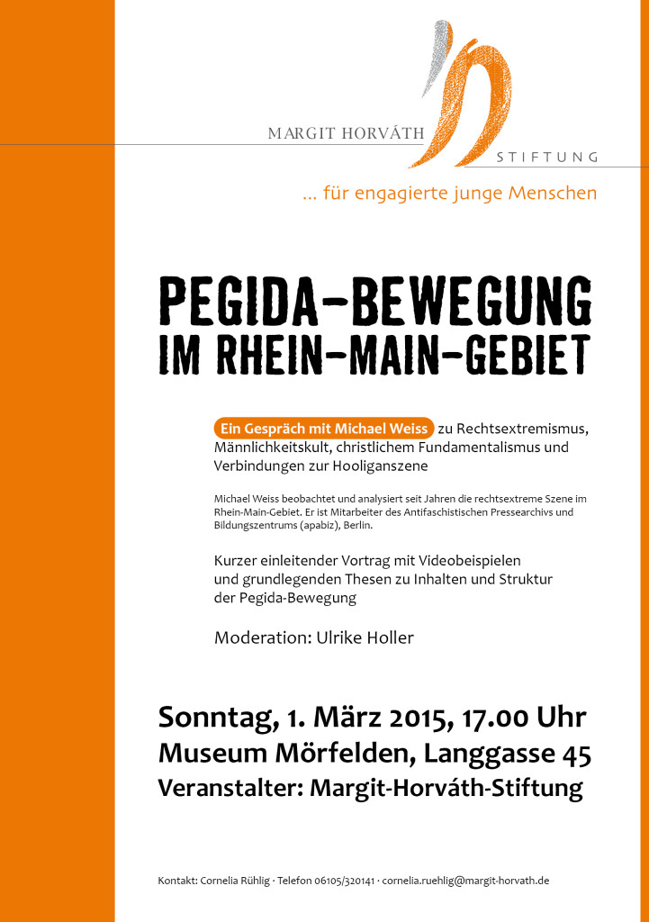 Plakat Pegida A5