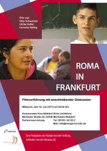 Im Anschluss an den Film haben Sie die Gelegenheit mit Roma zu sprechen, die im Film porträtiert sind oder die im Förderverein Roma arbeiten.