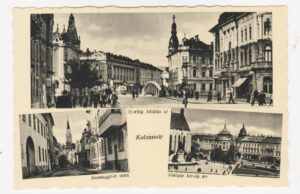 Postkarte von Kolozs­vár (rumän. Cluj dtsch. Klau­senburg), 1940/41