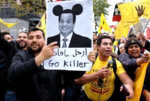 Protest gegen al-Sisi, September 2019