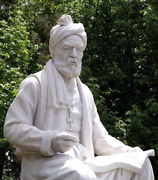 Statue von Ferdowsi in Tus, Iran.