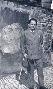 Kurt Tucholsky (1890– 1935), eine Aufnahme von 1928 in Paris.